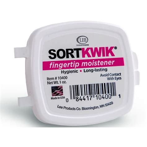 Lee Sortkwik 1 oz. Fingertip Moistener, Pink (10400) | Quill.com