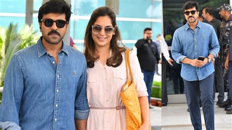 Ram Charan Upasana : ఏమున్నాడ్రా బాబు.. భార్యతో రామ్ చరణ్.. ఢిల్లీ ...