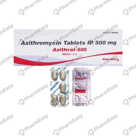 Azith 500 MG Tablet (5): Uses, Side Effects, Price & Dosage | PharmEasy