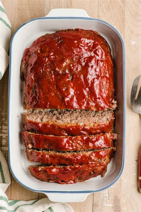 Easy Meatloaf Recipe Without Ketchup | Deporecipe.co