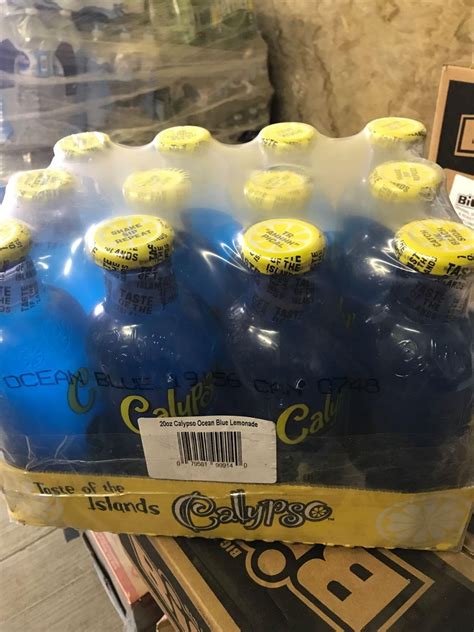 Case of Calypso Ocean Blue Lemonade(12 x 237 ml) - A D Auction Depot Inc.