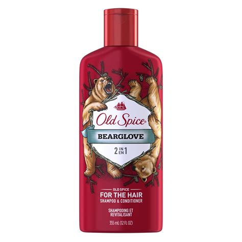 Old Spice Bearglove 2in1 Men's Shampoo and Conditioner, 12 fl oz ...