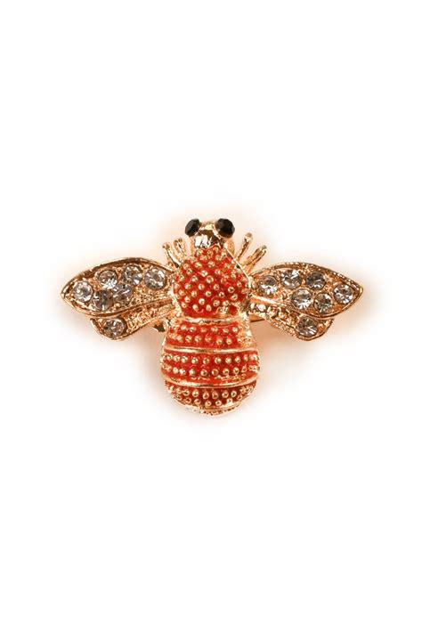 Super Cute Honey Bee Brooch – Drape Divaa