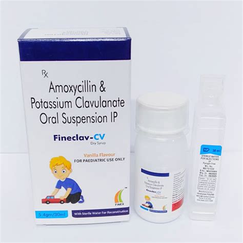 FINECLAV - CV DRY SYRUP Finex Lifecare