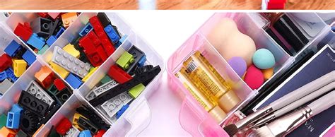 Shuttle Art 3 Layer-30 Grid Transparent Plastic Organizer Jewellery ...