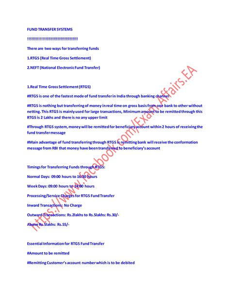 Fund transfer systems | DOCX