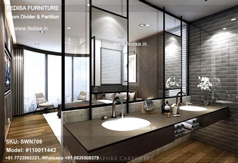 Artiss 4 Panel Room Divider Wall Dividers Bedroom Divider Sliding ...