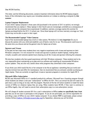 Fillable Online ryecountryday Dear RCDS Families, Fax Email Print ...