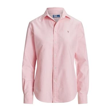 Buy Women Pink Slim Fit Oxford Shirt Online at The Collective - 1137886