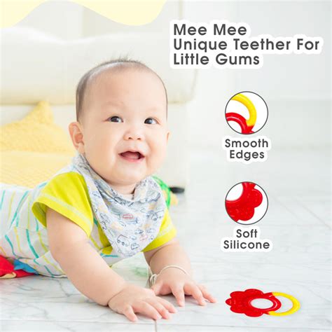 Buy Multi-Textured Soft Silicone Teether | Bpa Free | Food Grade ...