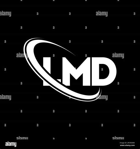 LMD logo. LMD letter. LMD letter logo design. Initials LMD logo linked with circle and uppercase ...