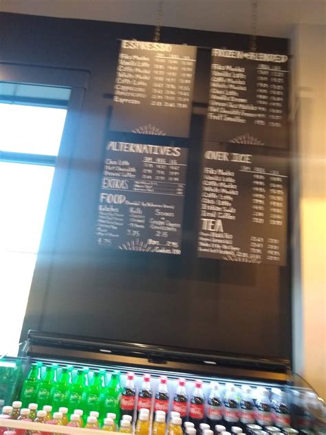 Menu at Kahvi Coffee House + Cafe, Eau Claire