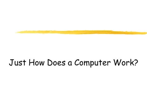 How Does a Computer Work 的图像结果