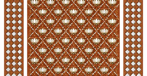 Premarked Lotus MDF Panel Set for Lippan Art & Mirror Work-778 – Mirror ...