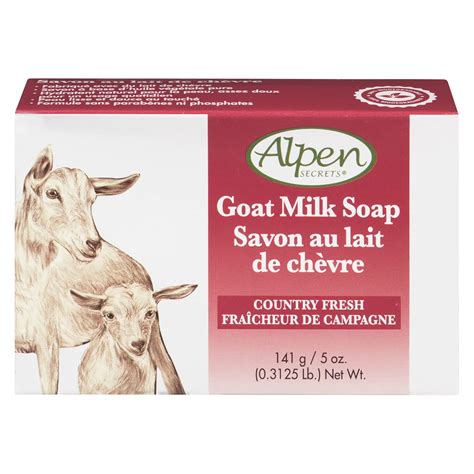 Buy Alpen Secrets Goat Milk Moisturizing Soap, 5-Ounces Boxes (Pack of ...