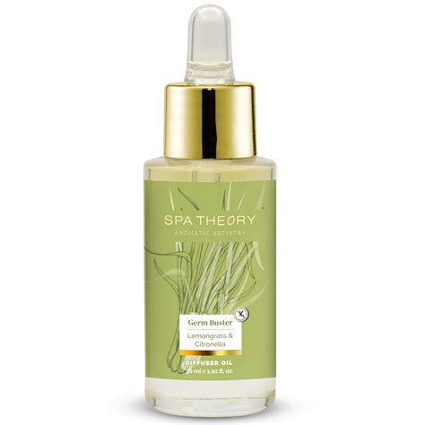 Lemongrass & Citronella Diffuser Oil – Spa Theory