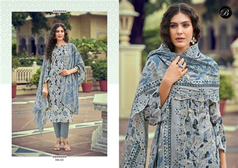 Belliza Designer Manohari Cotton Dress Material Surat Textile Market