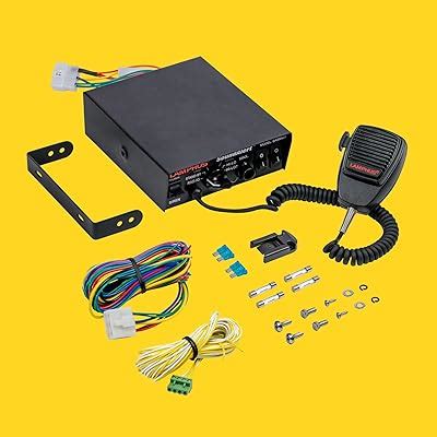LAMPHUS SoundAlert 12V 100W Police Siren PA System India | Ubuy