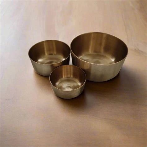 Kansa Katori Cups/Bowls – Authentic Handcrafted Bronze Serveware