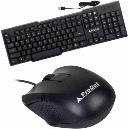 PRODOT kb 207s keyboard with mouse Combo Set Price in India - Buy ...