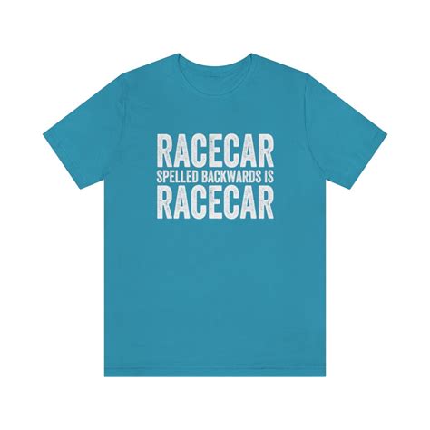 Racecar Spelled Backwards is Racecar Shirt for Men | Mechanic Shirts ...