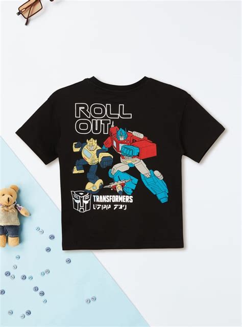 Buy Boys Transformers Print T-shirt Online at just Rs. 399.0 ...
