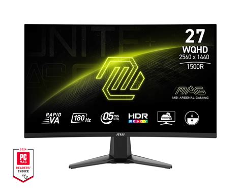MSI MAG 27CQ6F Rapid 27" WQHD, Gaming Monitor – Shweta Computers