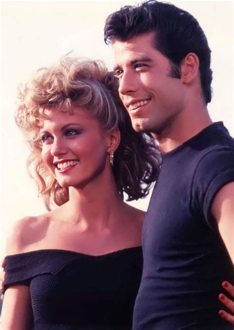 Olivia Newton-John y John Travolta | Olivia newton john, Grease movie ...