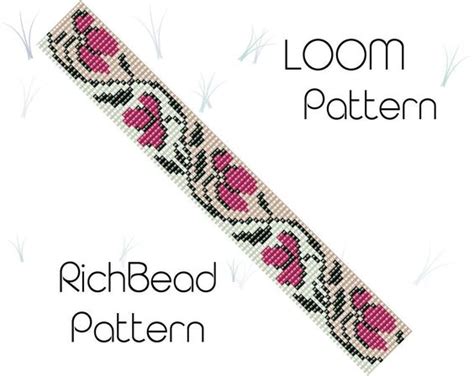 Image result for Simple Bead Loom Flower Patterns