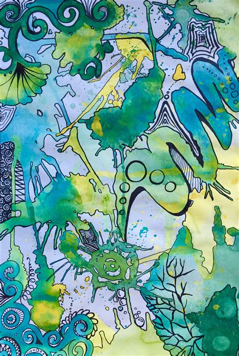 Acrylic Ink Lesson 的图像结果