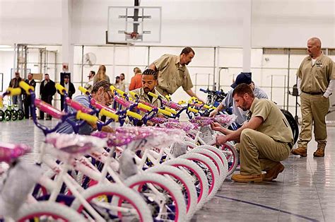 Inmates at Noble Correctional Institution build bikes for Christmas ...