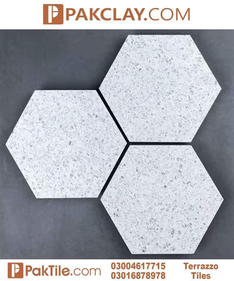 Hexagon Terrazzo Tiles - Khaprail Tiles