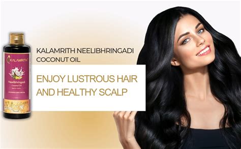 Buy KALAMRITH Neelibhringadi Coconut Hair Oil 200 ML | Hair Growth Oil ...