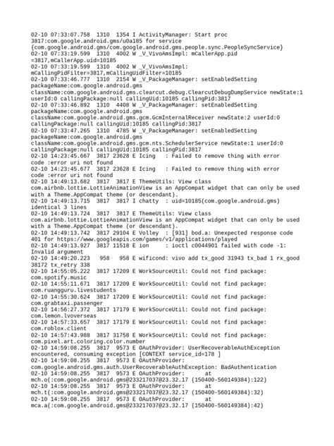 Log Programme 的图像结果