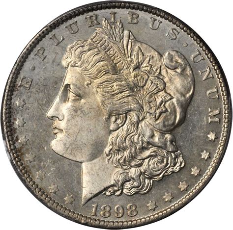 1898 Morgan Silver Dollar. MS-65 PL (PCGS).拍卖成交价格及图片- 芝麻开门收藏网