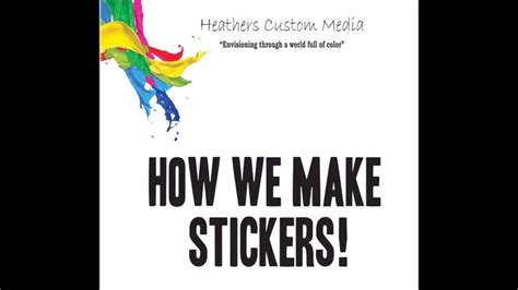 Image result for Vinyl Sticker Process