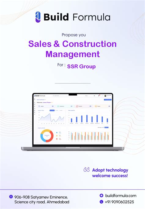 Build Formula Proposal(SM&CM)- SSR Group - Sales & Construction ...