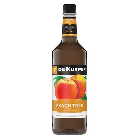 Dekuyper Peachtree Schnapps 1L – Mission Wine & Spirits