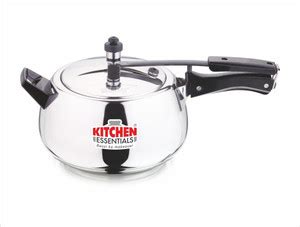 Kitchen Essentials Kalash Stainless Steel Induction base Inner Lid 5 L ...