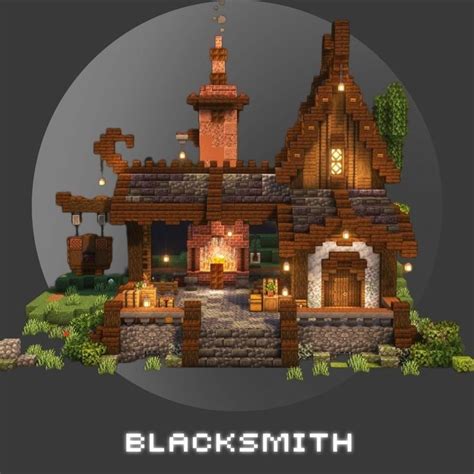Image result for Minecraft Blacksmith Build