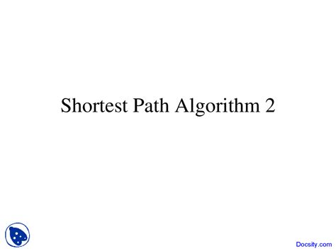 Shortest Path First Algorithm 的图像结果