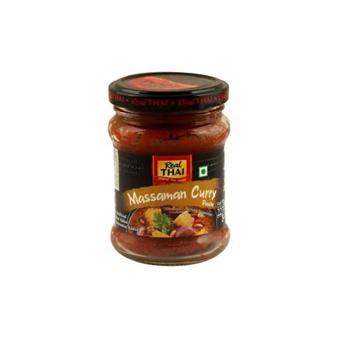 Buy Real Thai Massaman Curry Paste 227g – Authentic Thai Curry Paste