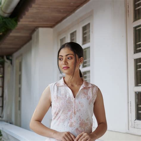 Pink Hakoba Shirt Collar Dress - Floral Cotton Dress for Women | Alka ...