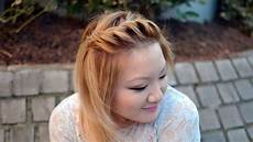 How To Style The Front Of Your Hair by How To Front Side Twist Hairstyle Easy How To Style The Front Of Your Hair