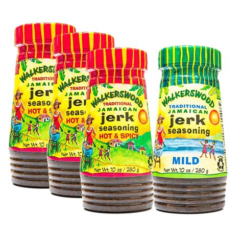 Amazon.com : Walkerswood Traditional Jamaican Jerk Seasoning, 3 x Hot ...