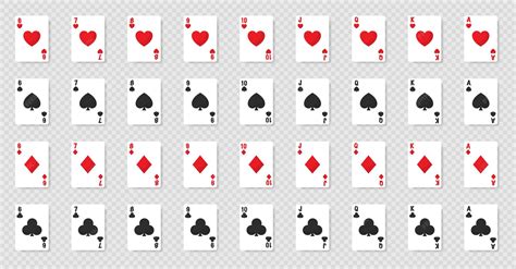 Playing cards deck full deck of playing cards cards templates playing ...