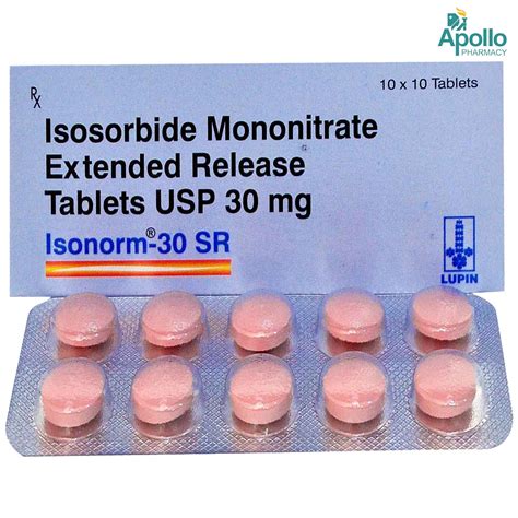 ISONORM 30MG SR TABLET Price, Uses, Side Effects, Composition - Apollo ...