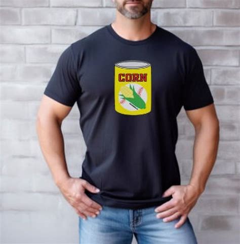 Can of Corn Baseball T-shirt - Etsy