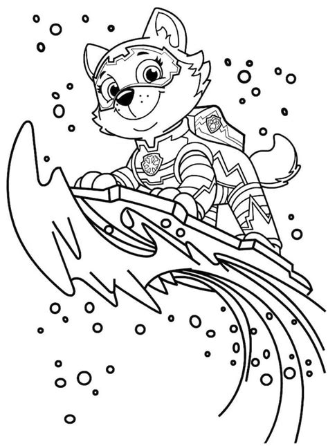 Dibujos de Paw Patrol en un día soleado de primavera: 10 plantillas ...