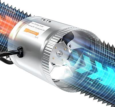 iPower 4 Inch Inline Duct Fan 100 CFM, HVAC Booster India | Ubuy